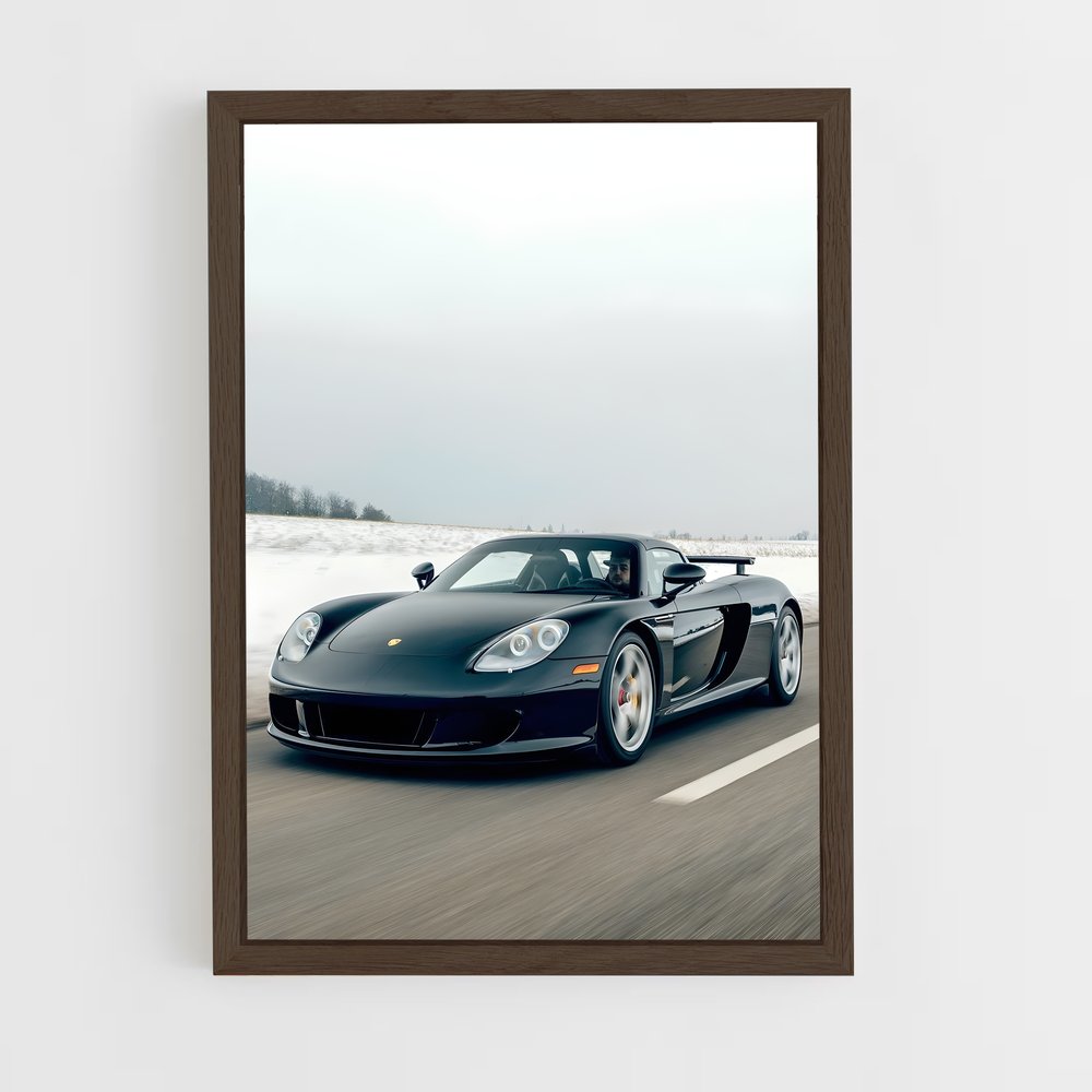 Poster Carrera GT élégant – affiche Porsche (vue 5)